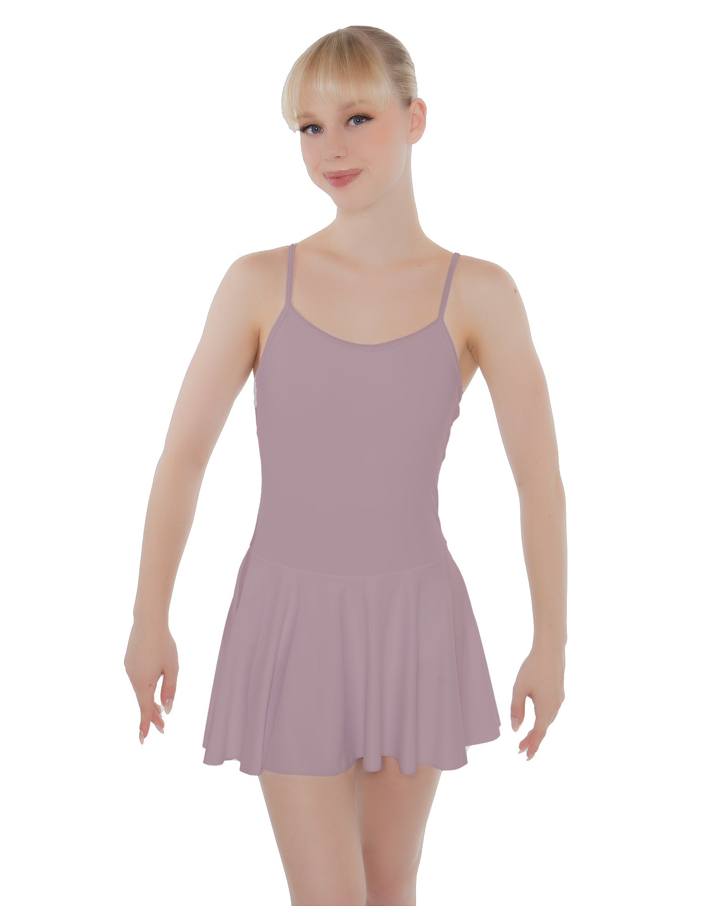 Solid Lycra Cami Dress