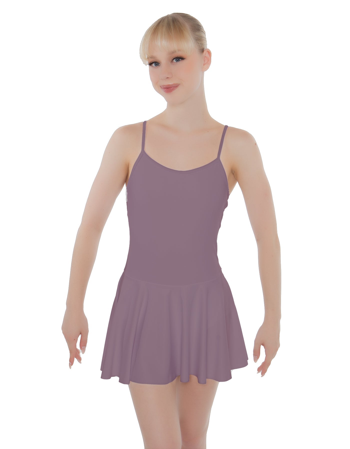 Solid Lycra Cami Dress