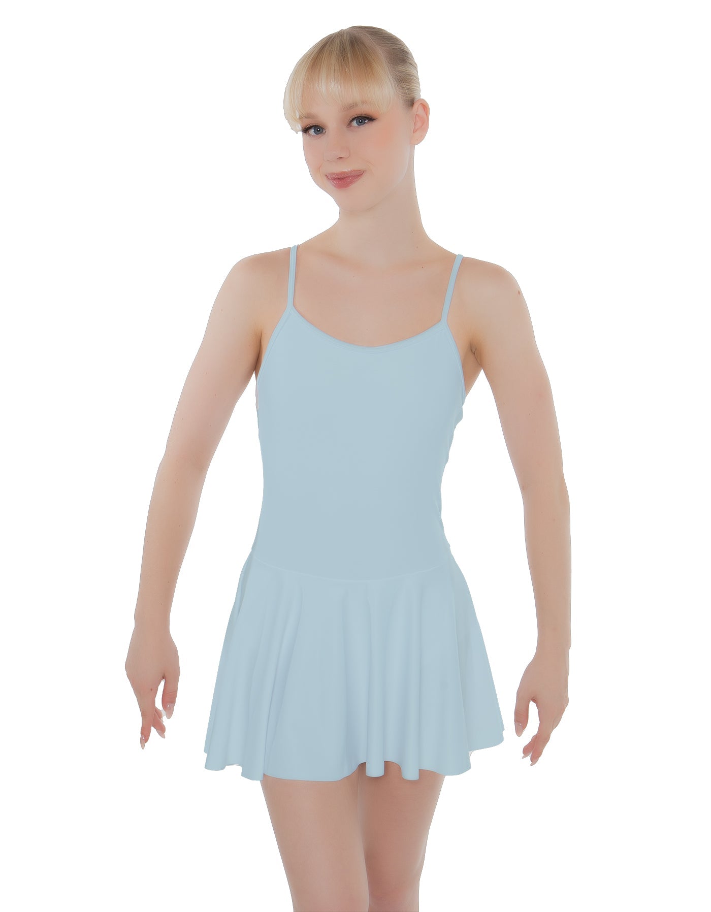 Solid Lycra Cami Dress