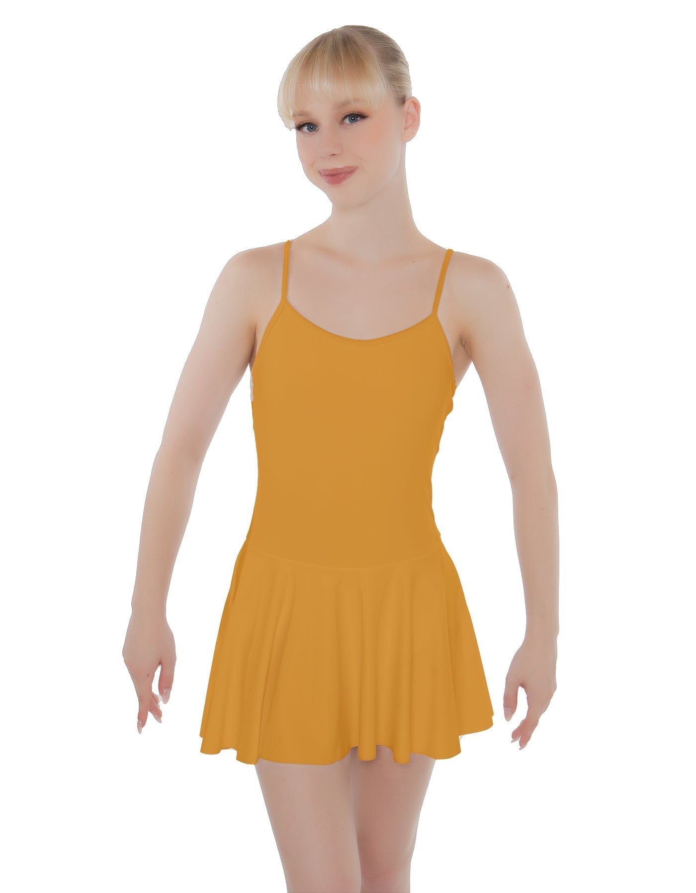 Solid Lycra Cami Dress