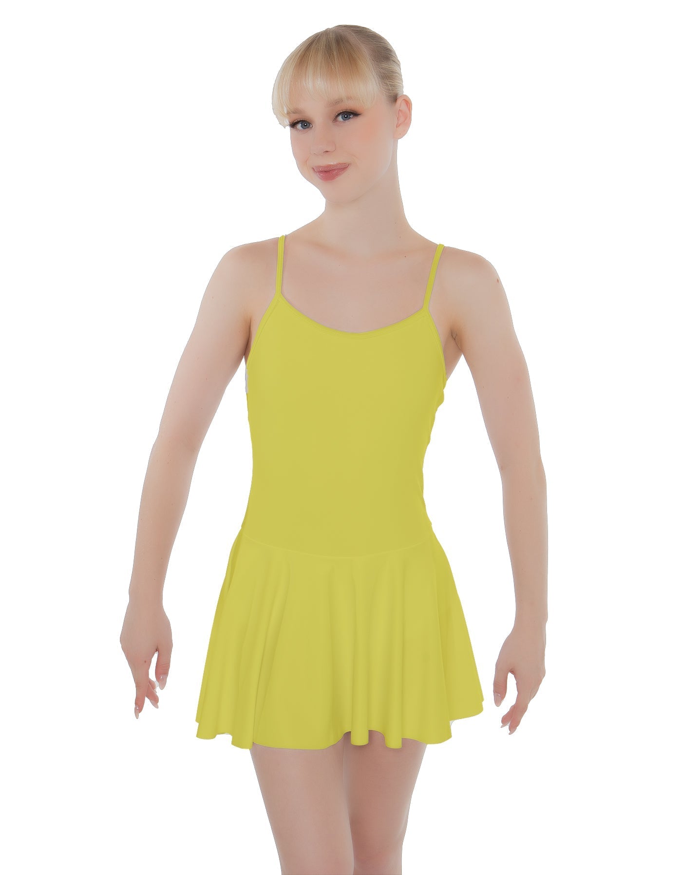 Solid Lycra Cami Dress