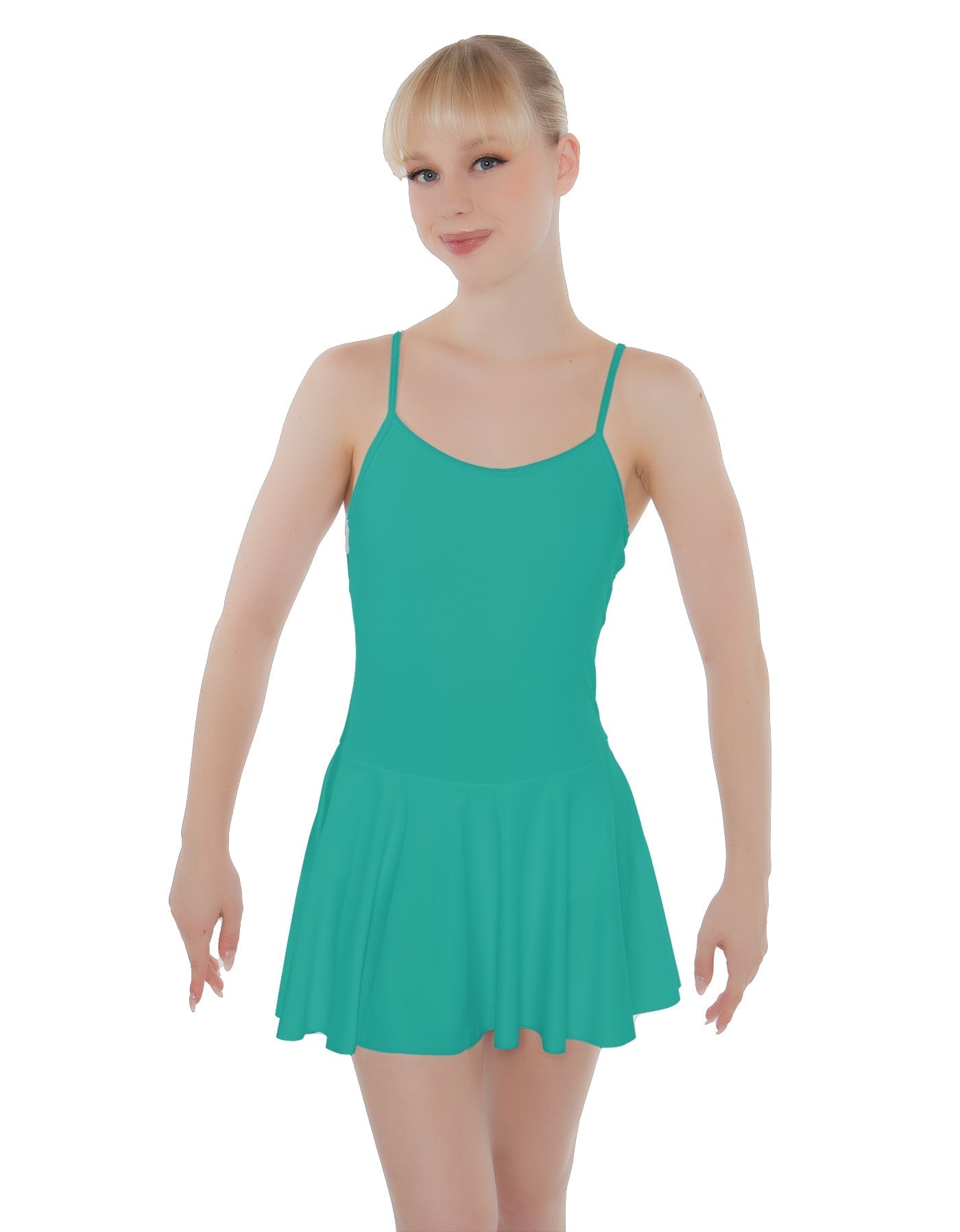 Solid Lycra Cami Dress
