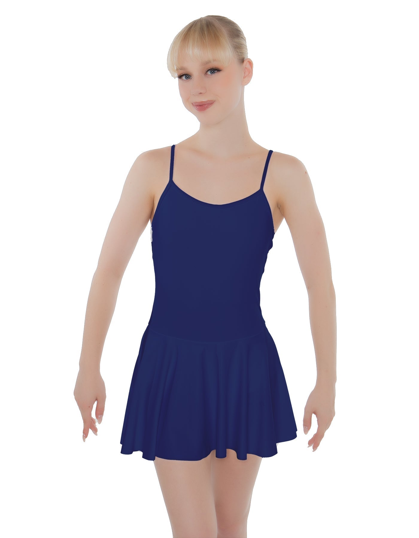 Solid Lycra Cami Dress