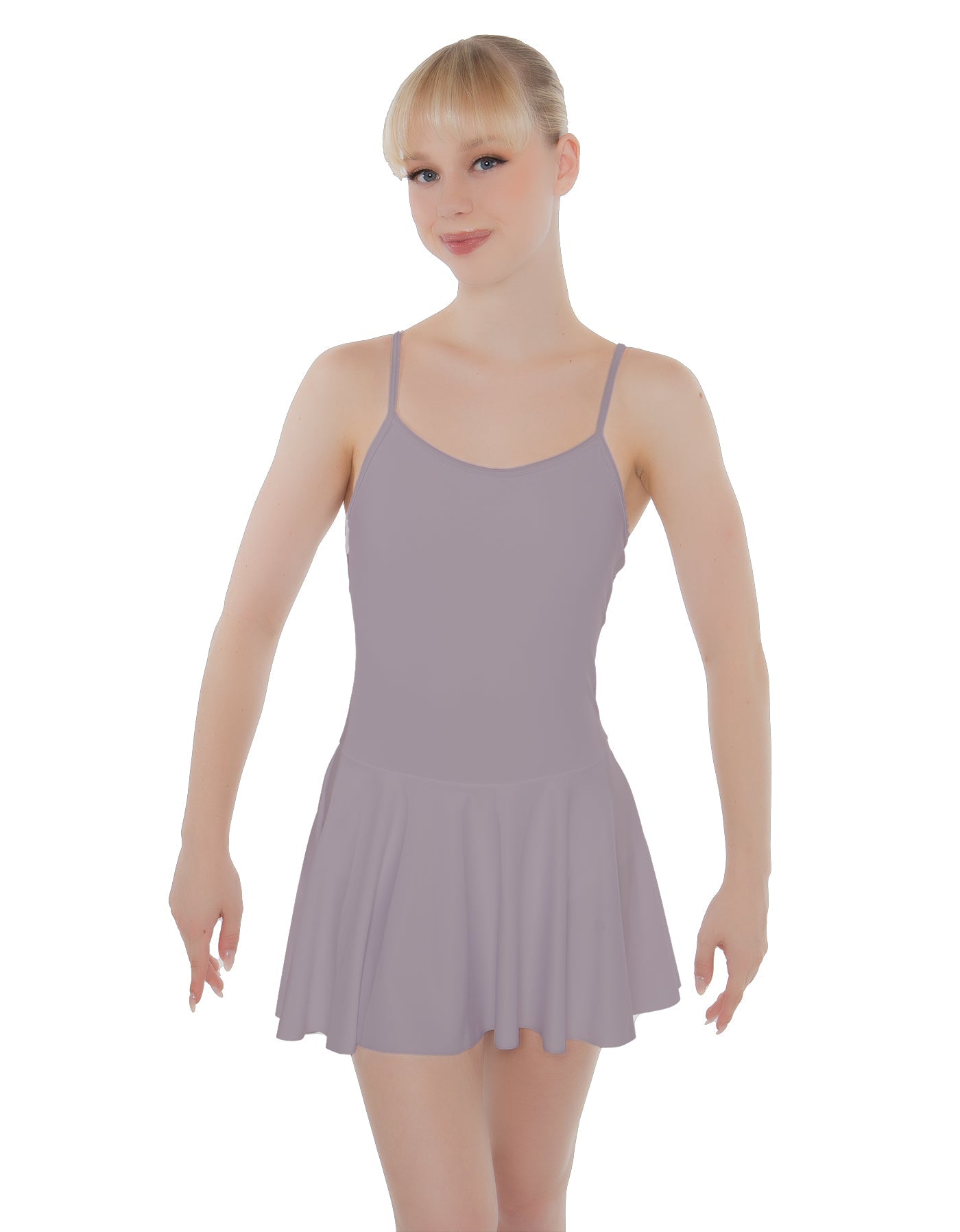Solid Lycra Cami Dress
