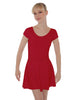 Solid Lycra Adore You Dress