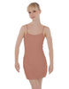 Solid Lycra Align Cami Dress