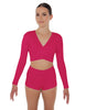 Solid Lycra Illuminate Crop Top
