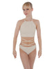 Solid Lycra Moving On Crop Top