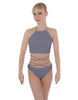 Solid Lycra Moving On Crop Top
