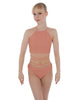 Solid Lycra Moving On Crop Top