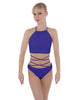 Solid Lycra Moving On Crop Top