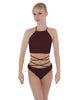 Solid Lycra Moving On Crop Top