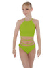 Solid Lycra Moving On Crop Top