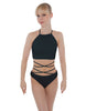 Solid Lycra Moving On Crop Top