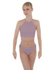 Solid Lycra Moving On Crop Top