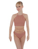Solid Lycra Moving On Crop Top