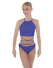 Solid Lycra Moving On Crop Top