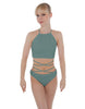 Solid Lycra Moving On Crop Top