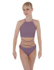 Solid Lycra Moving On Crop Top