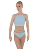 Solid Lycra Moving On Crop Top