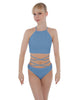 Solid Lycra Moving On Crop Top