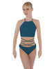 Solid Lycra Moving On Crop Top