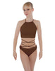 Solid Lycra Moving On Crop Top
