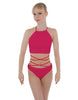 Solid Lycra Moving On Crop Top
