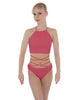 Solid Lycra Moving On Crop Top