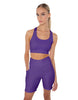Solid Lycra Scoop Neck Spaghetti Strap Crop