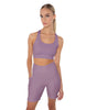 Solid Lycra Scoop Neck Spaghetti Strap Crop