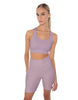 Solid Lycra Scoop Neck Spaghetti Strap Crop