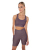 Solid Lycra Scoop Neck Spaghetti Strap Crop