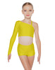 Solid Lycra Sparks Fly Crop Top