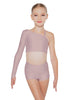 Solid Lycra Sparks Fly Crop Top
