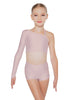 Solid Lycra Sparks Fly Crop Top