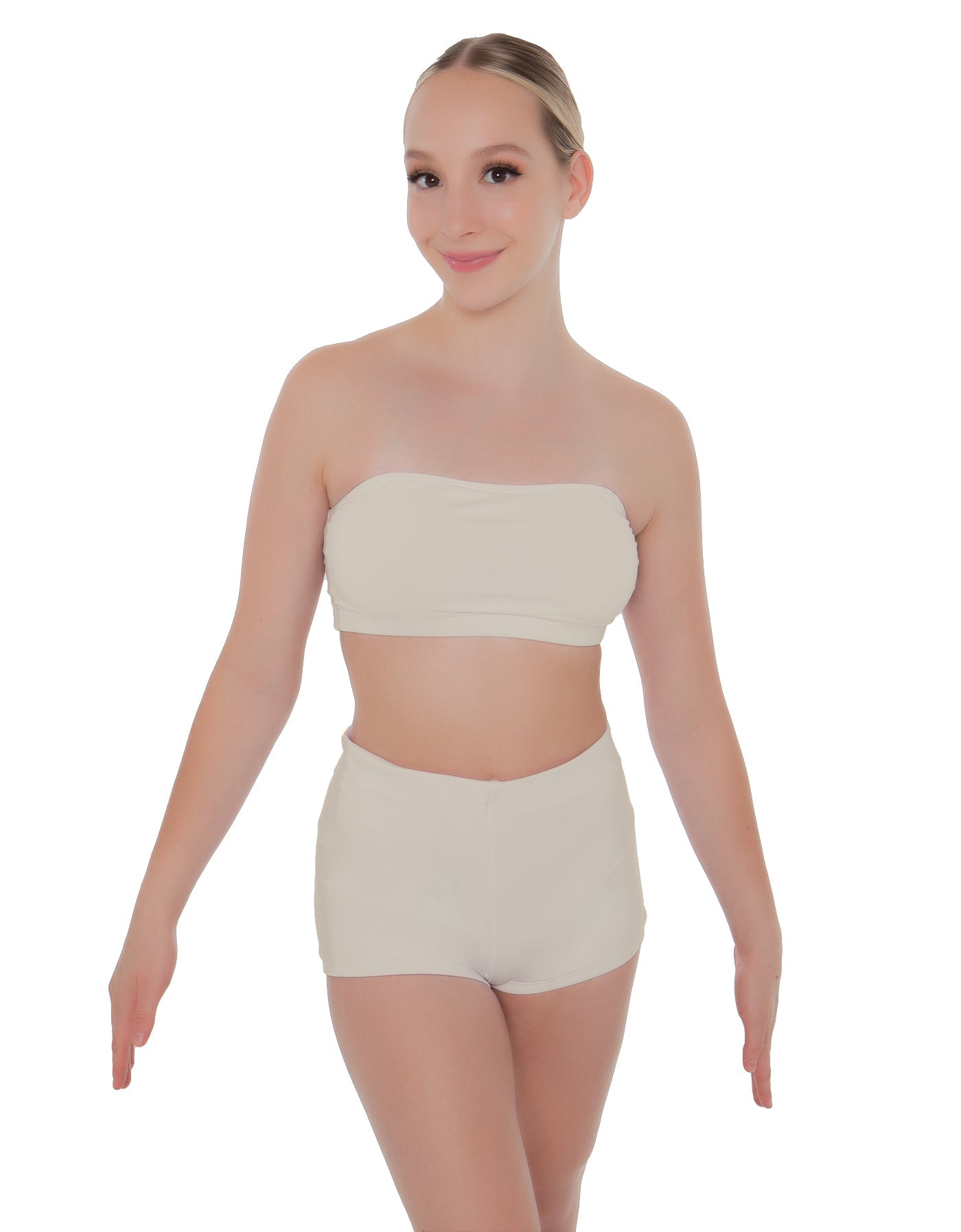 Solid Lycra Bandeau