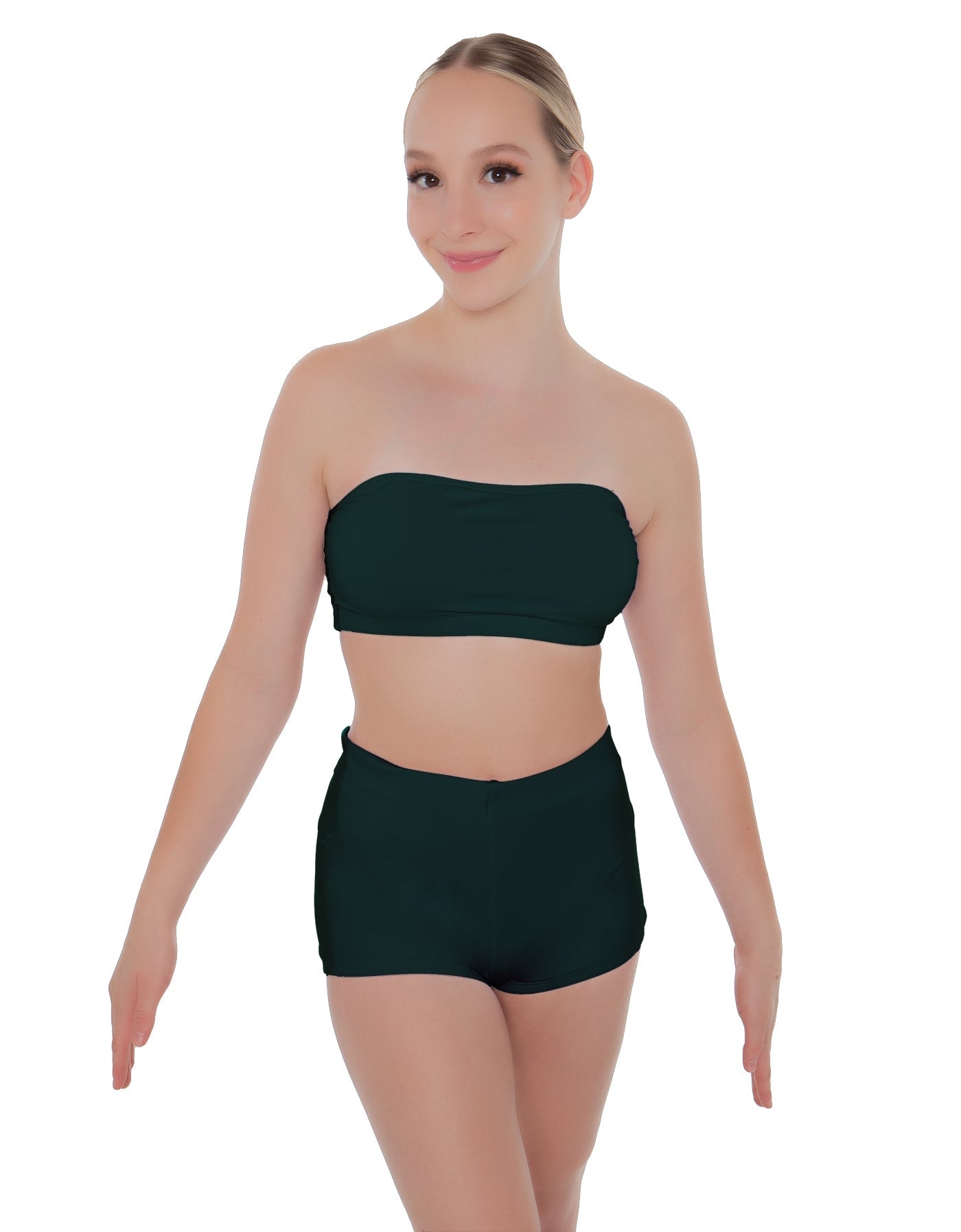 Solid Lycra Bandeau