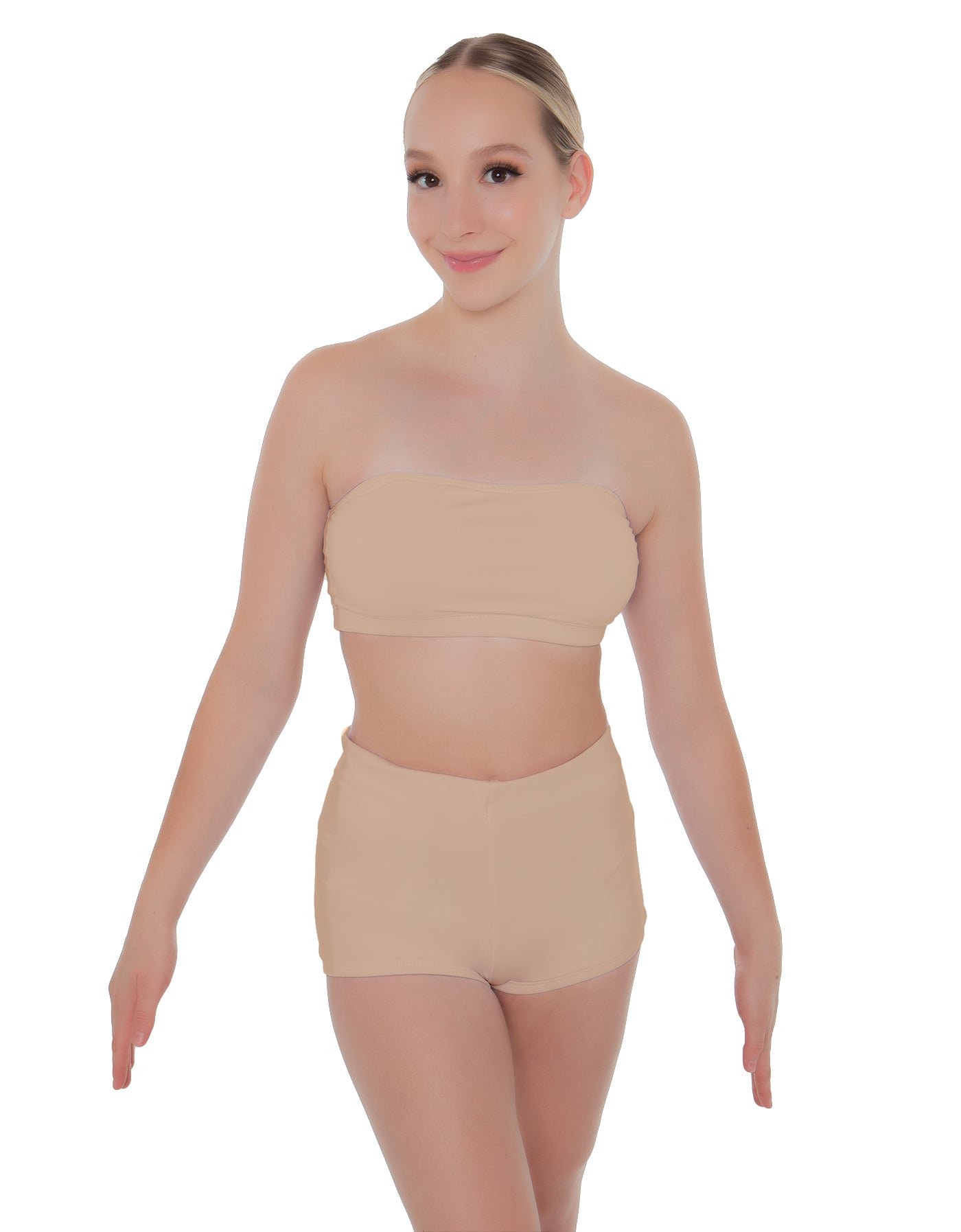 Solid Lycra Bandeau