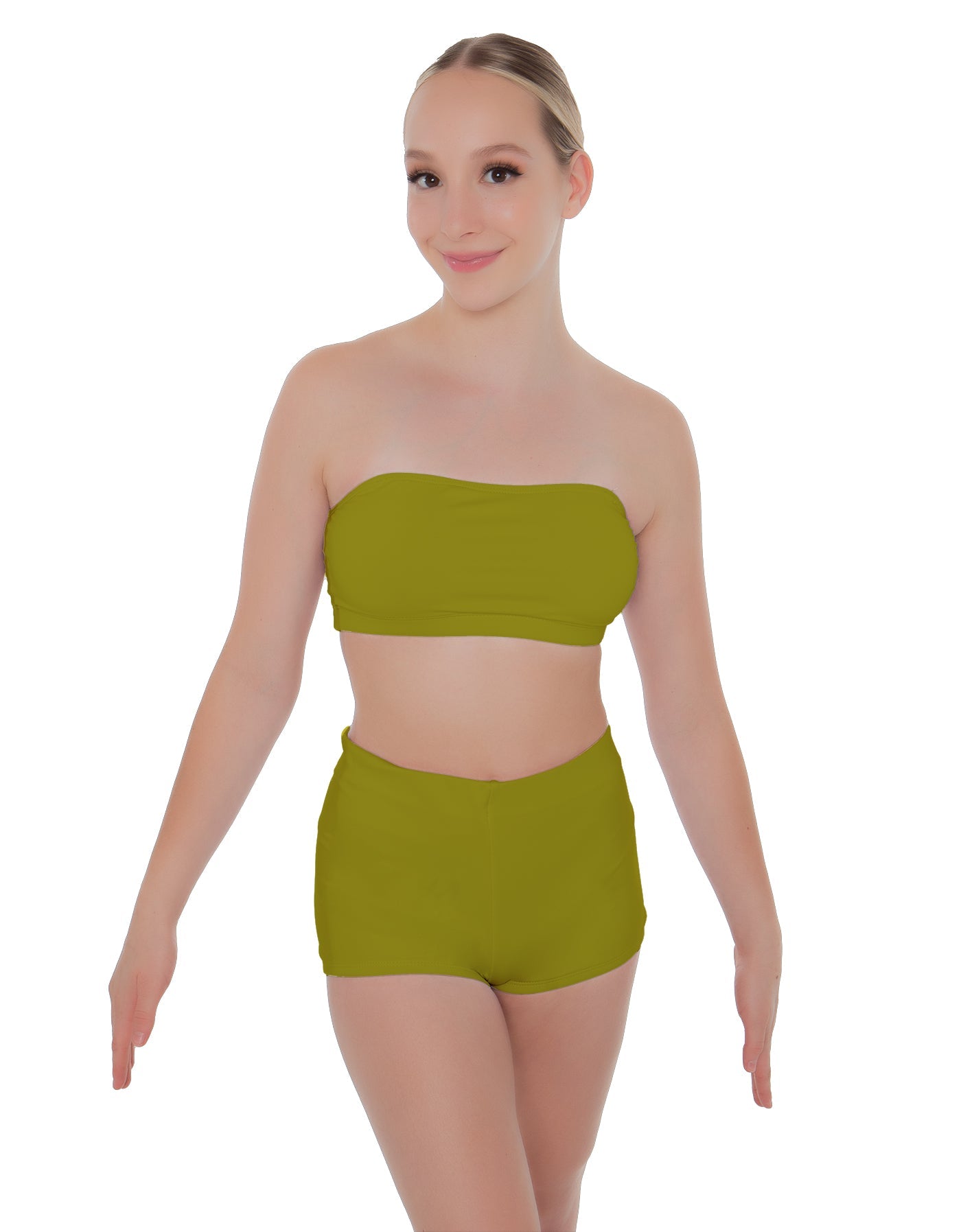 Solid Lycra Bandeau