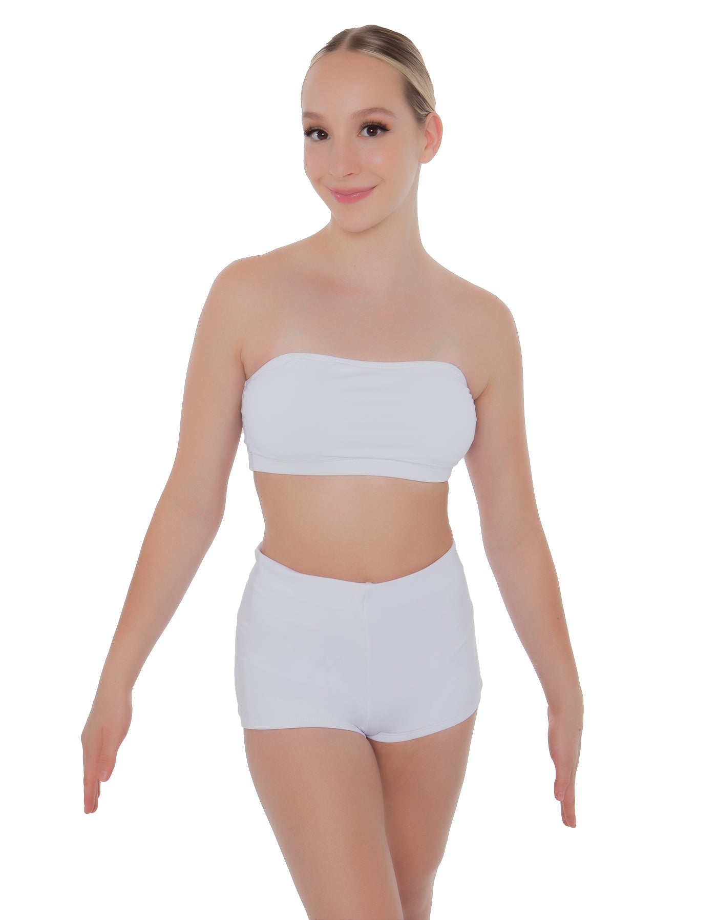 Solid Lycra Bandeau