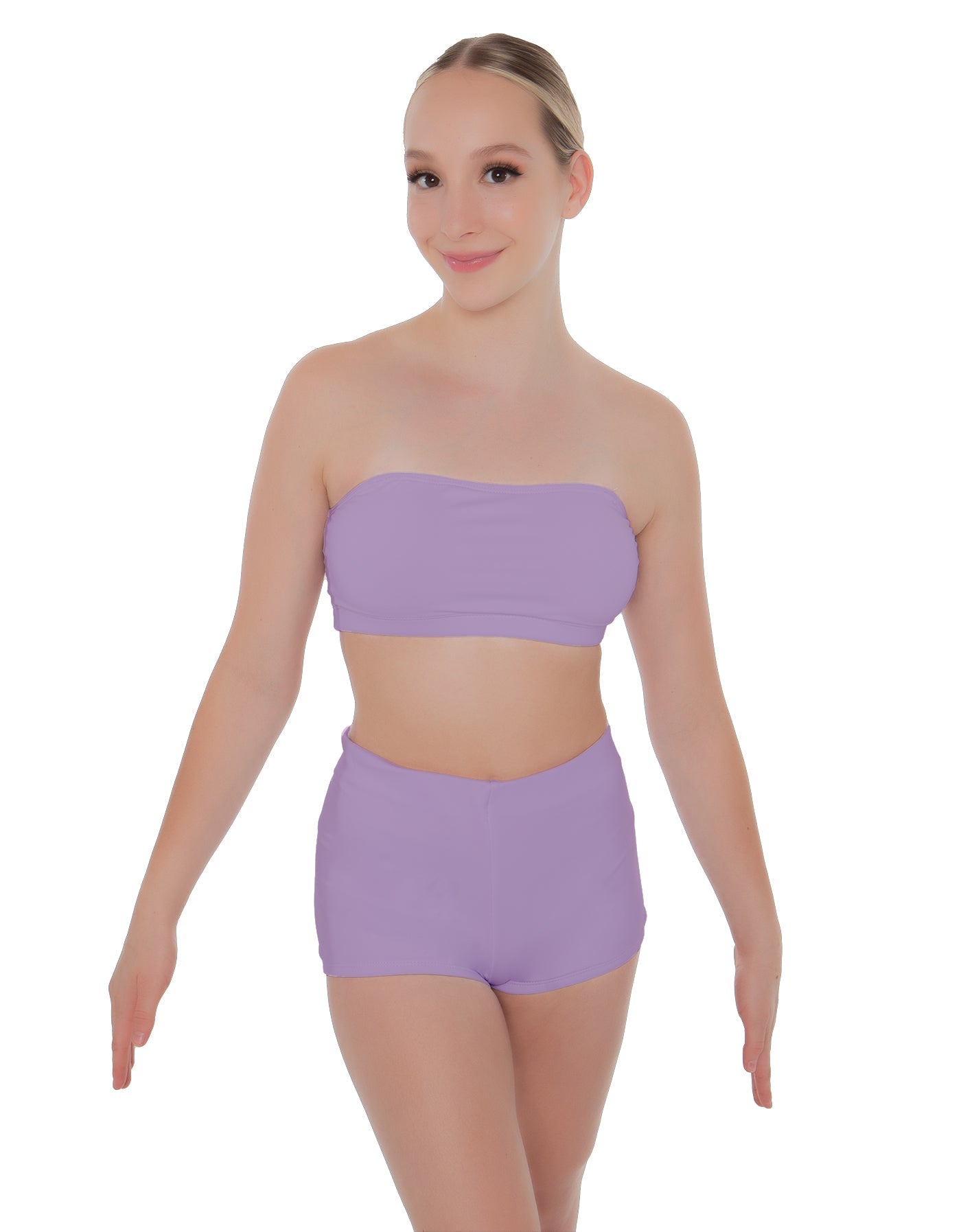 Solid Lycra Bandeau