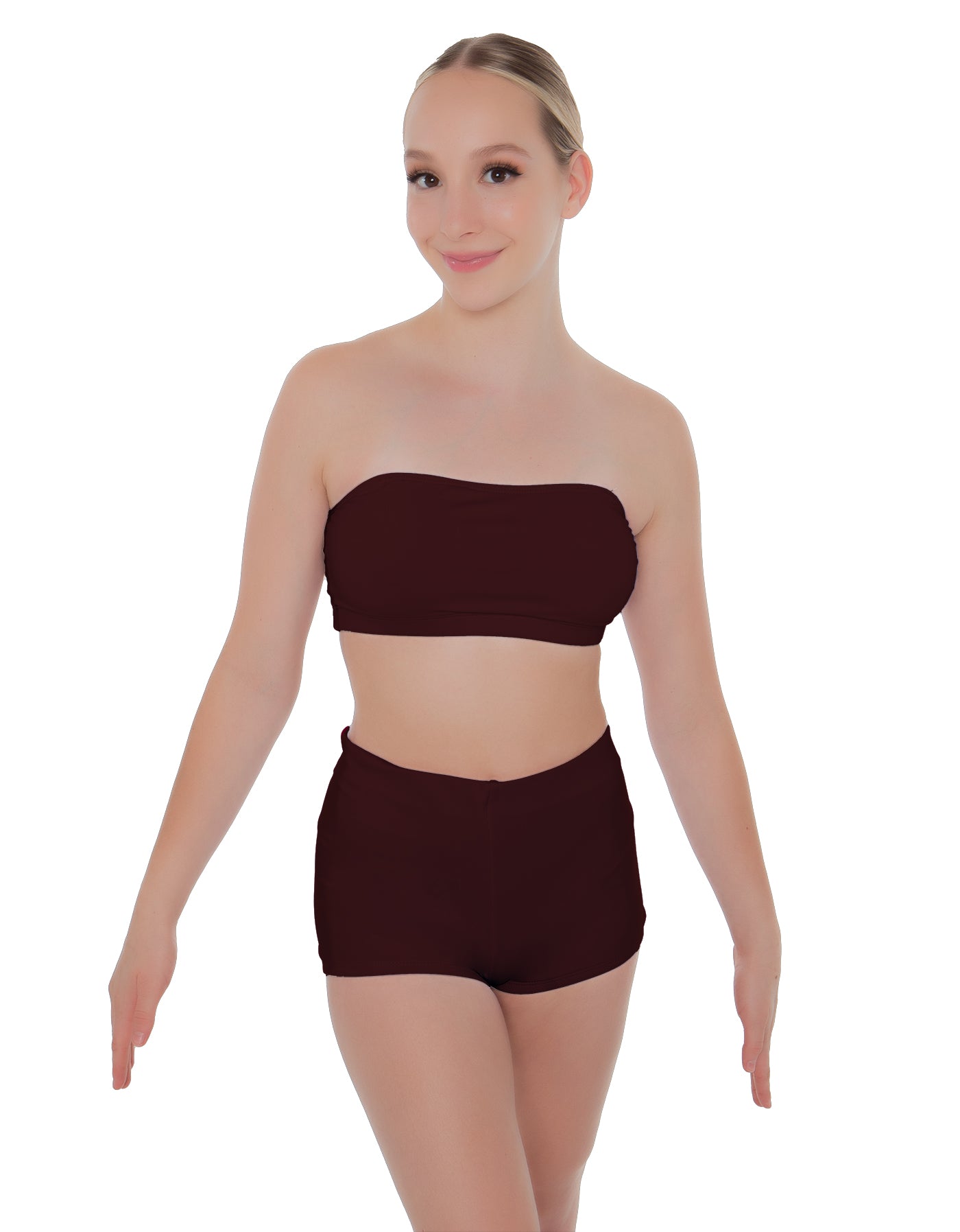 Solid Lycra Bandeau