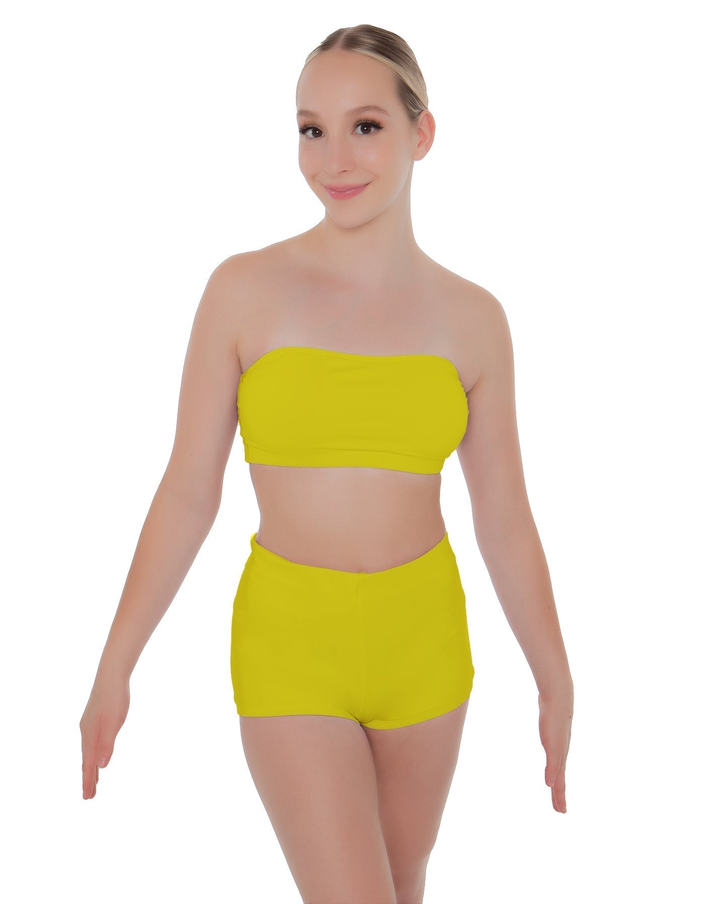 Solid Lycra Bandeau