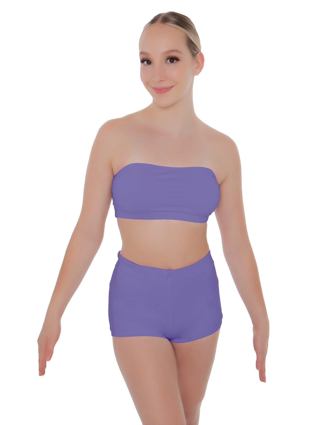 Solid Lycra Bandeau