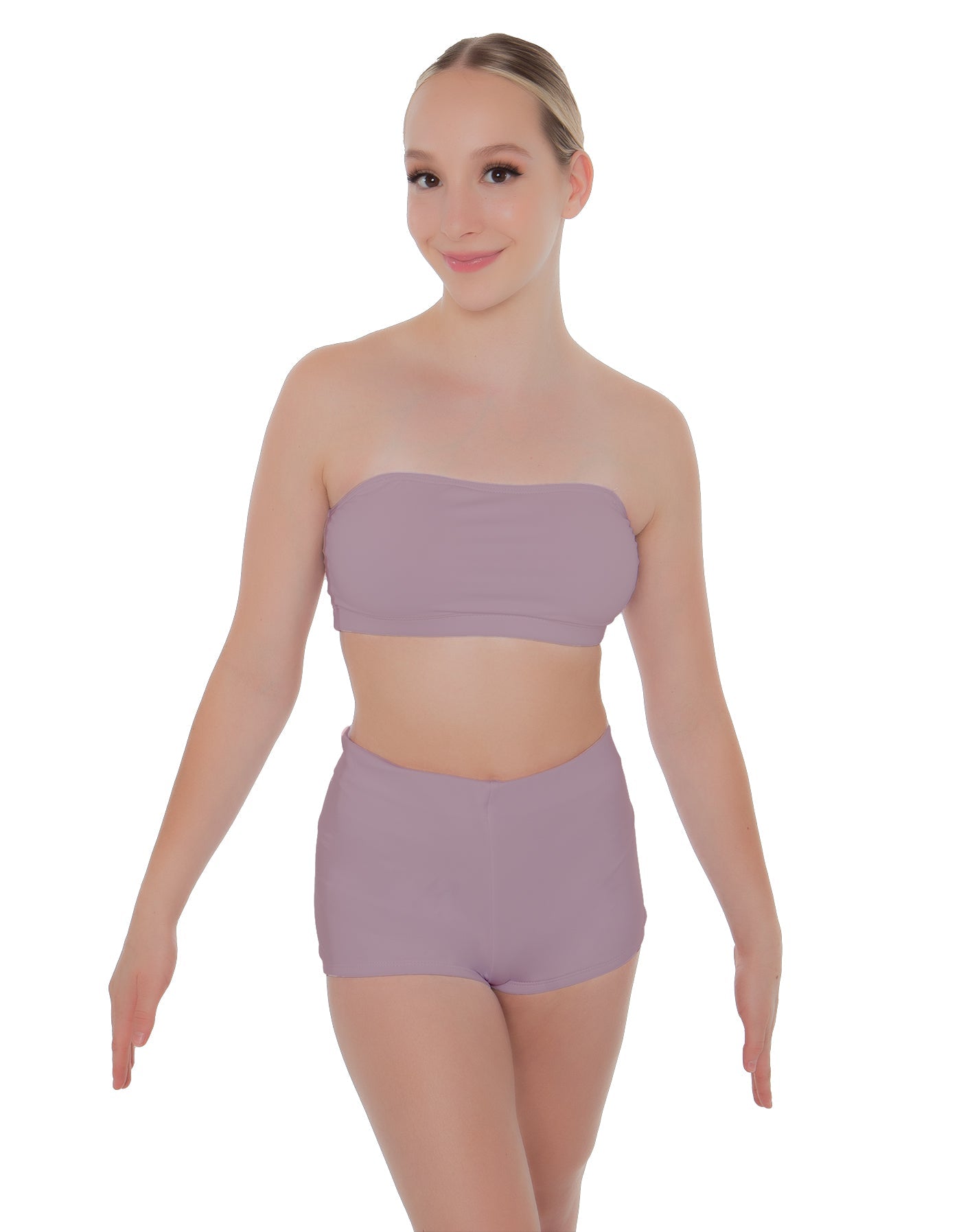 Solid Lycra Bandeau