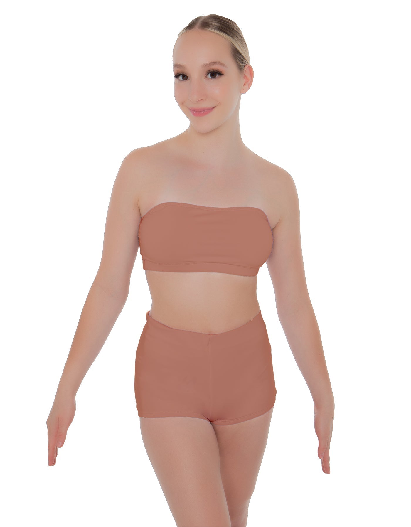 Solid Lycra Bandeau