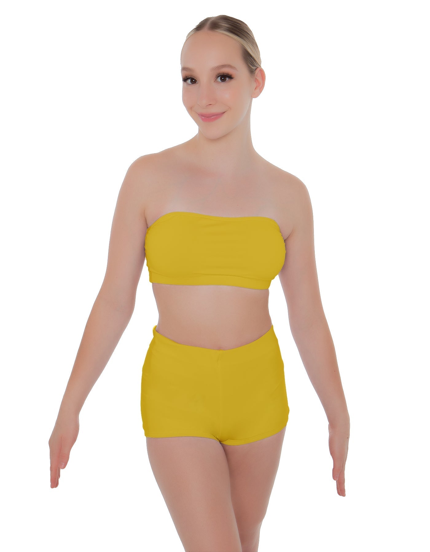 Solid Lycra Bandeau