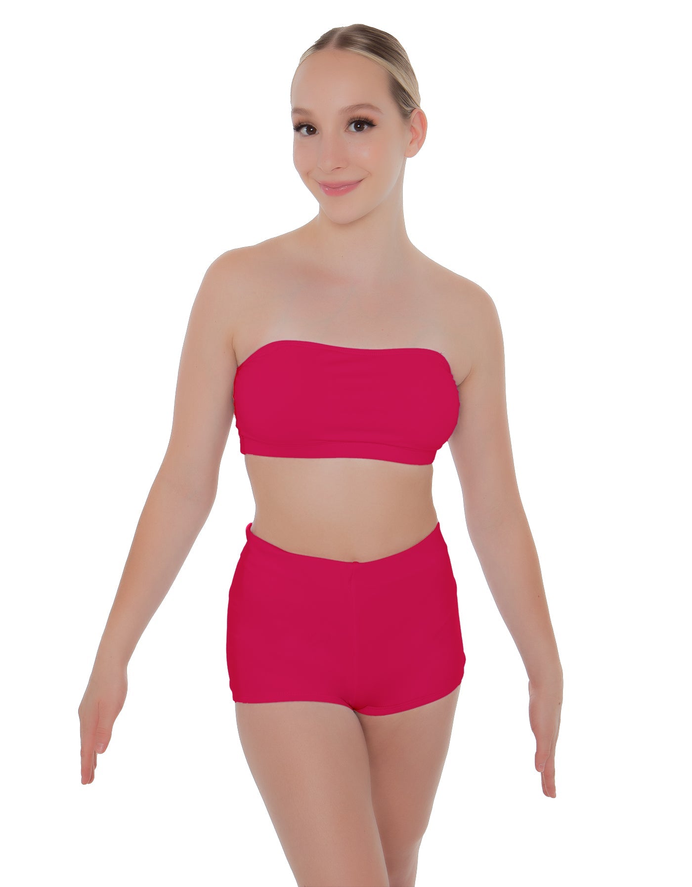 Solid Lycra Bandeau