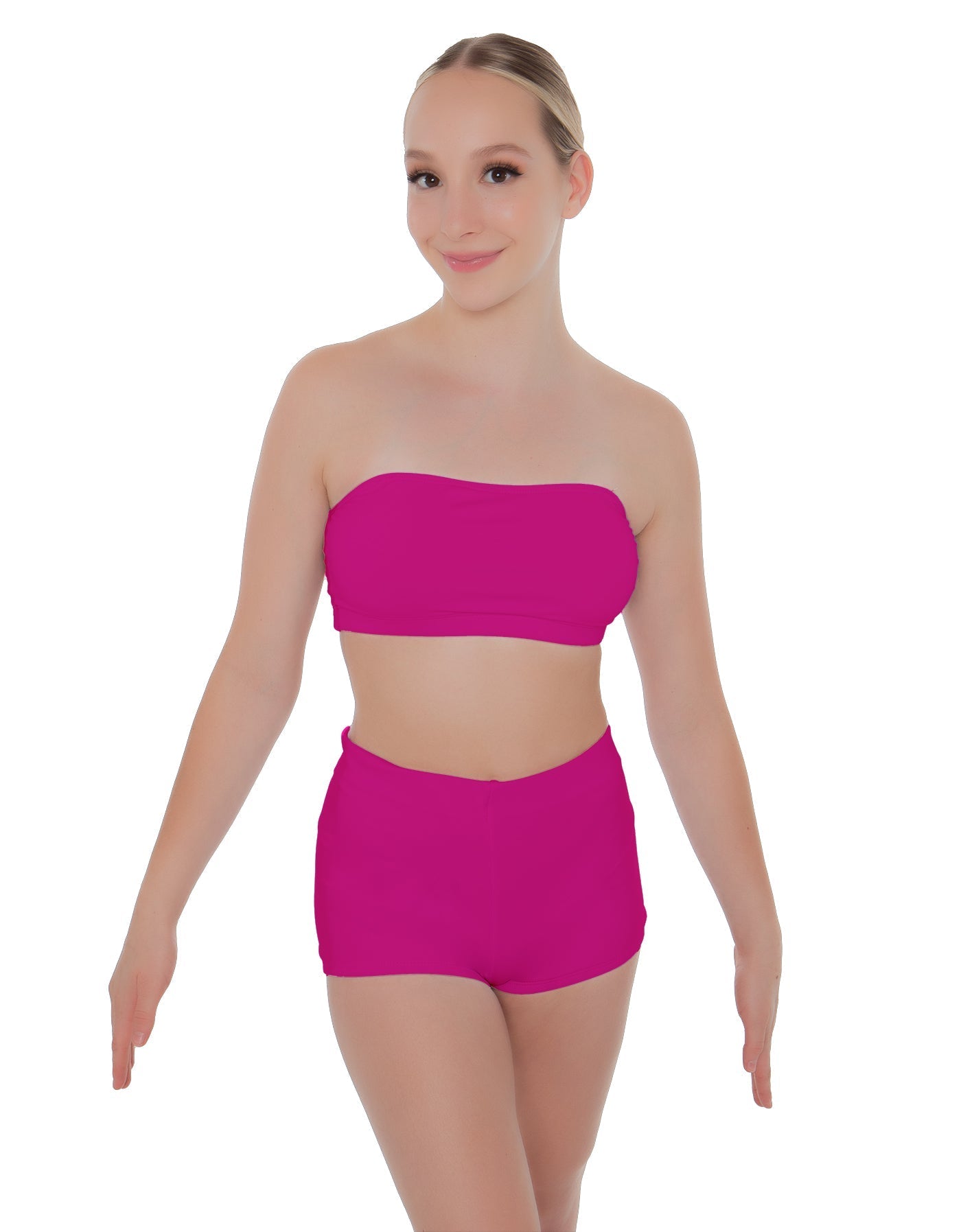 Solid Lycra Bandeau